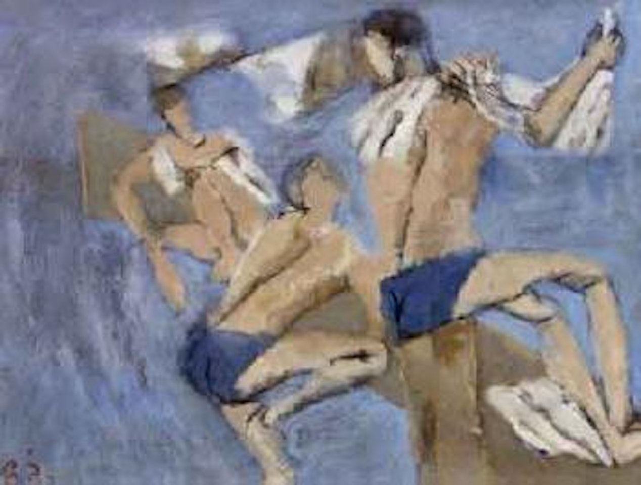The bathing pier by Ragnar Sandberg