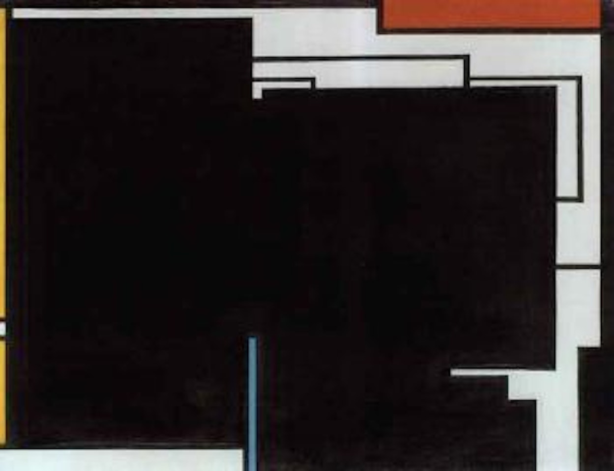 Noir horizontal vertical by Olle Baertling