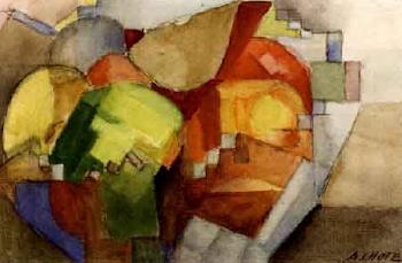 Cubist landscape by André Lhote