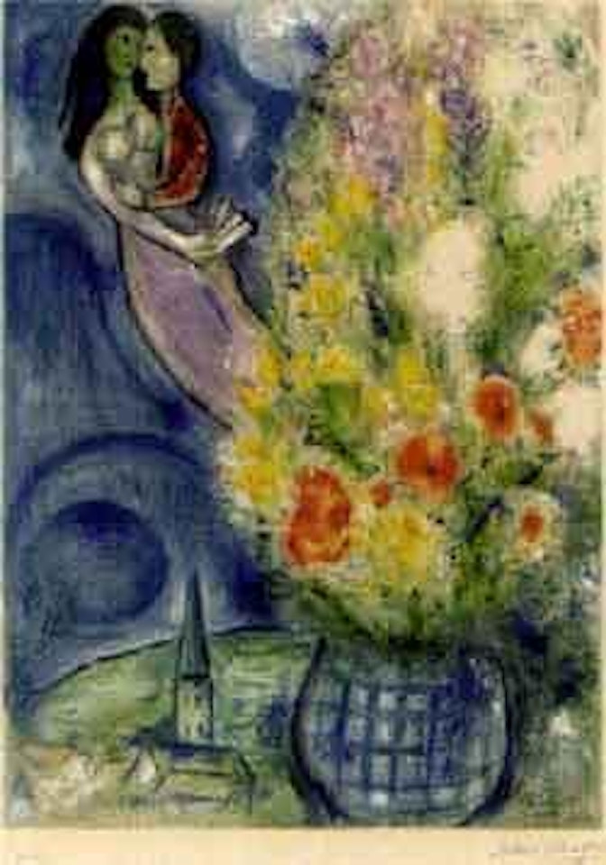Les coquelicots by Marc Chagall