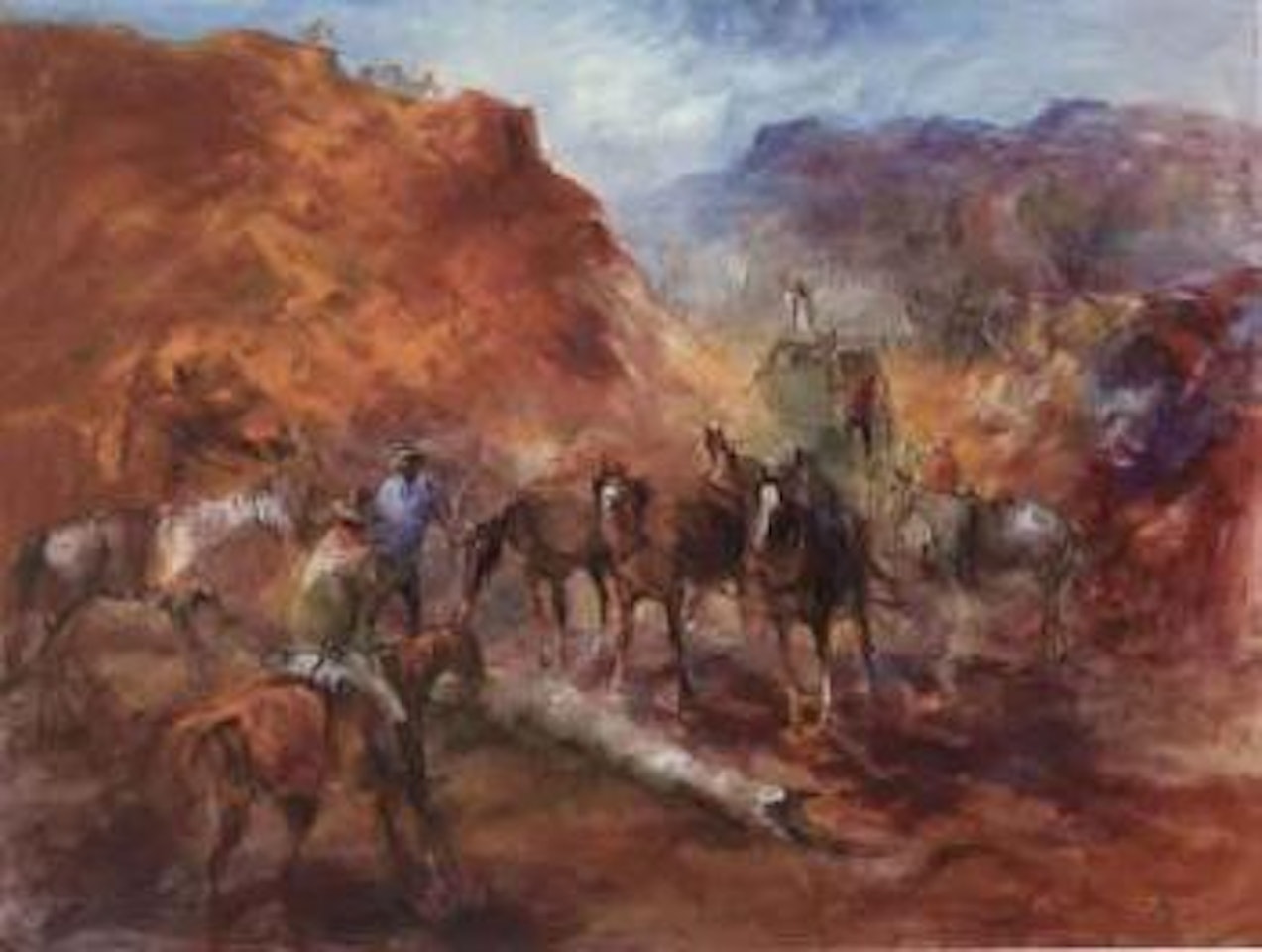 How they robbed the mail by Hugh Sawrey