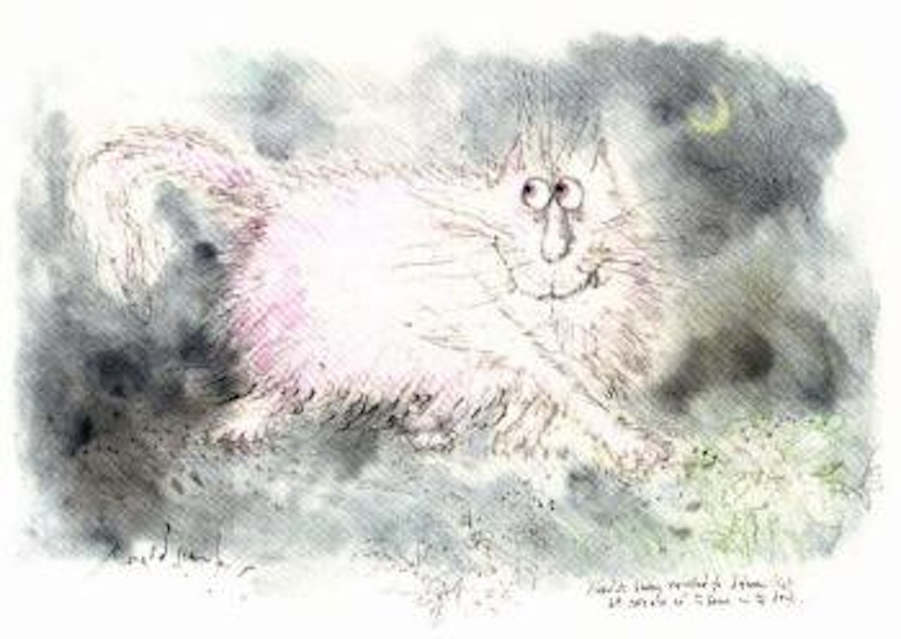 Dissolute pussy ravished to discover that all cats are not the same by Ronald Searle