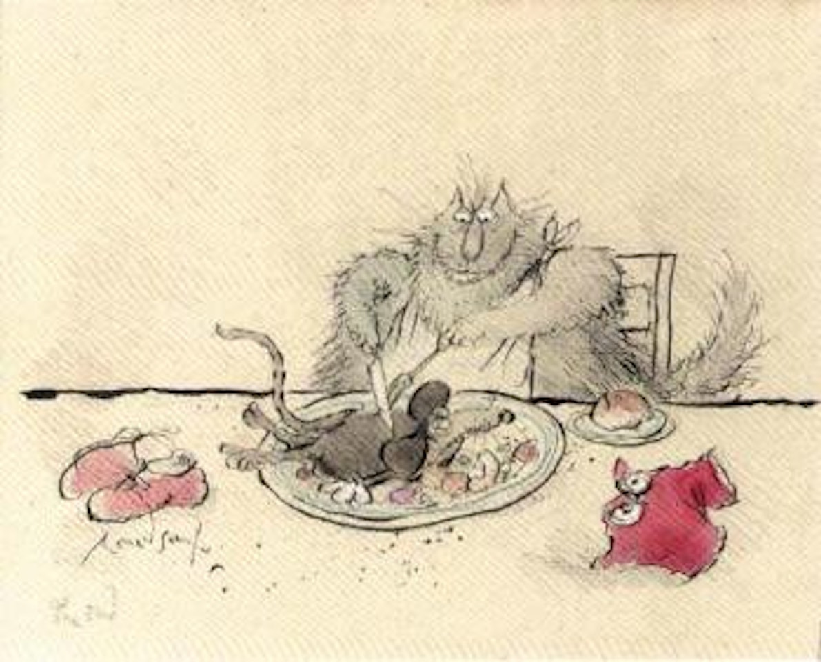 The end by Ronald Searle