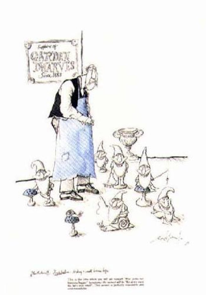 Smallish business by Ronald Searle