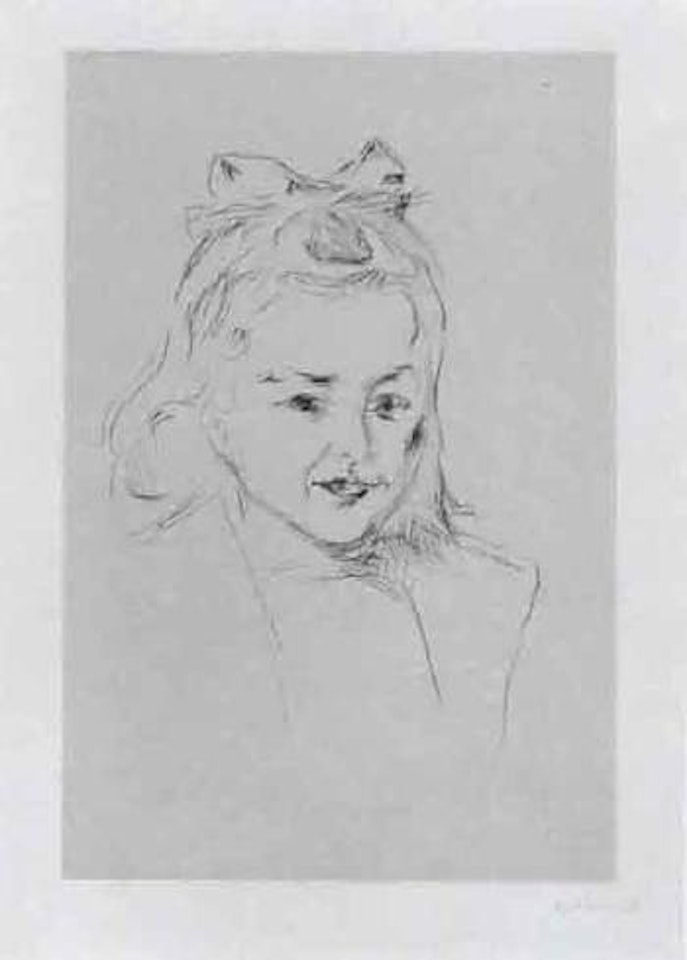 Ottilie Schiefler by Edvard Munch