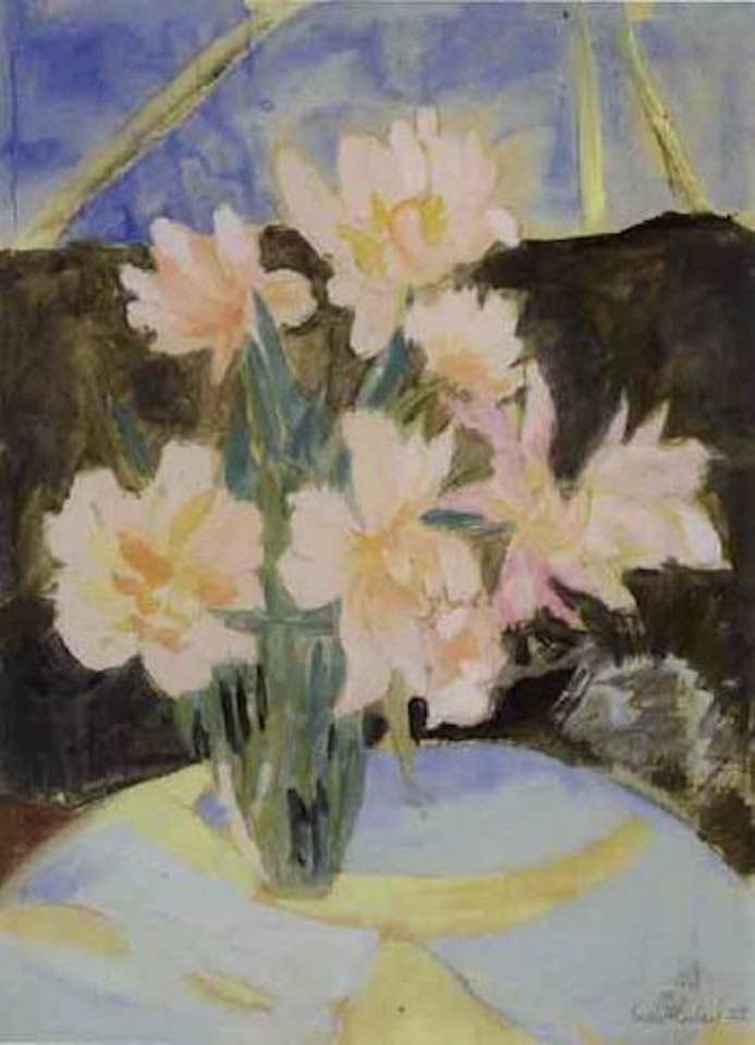Peonies by Erich Heckel