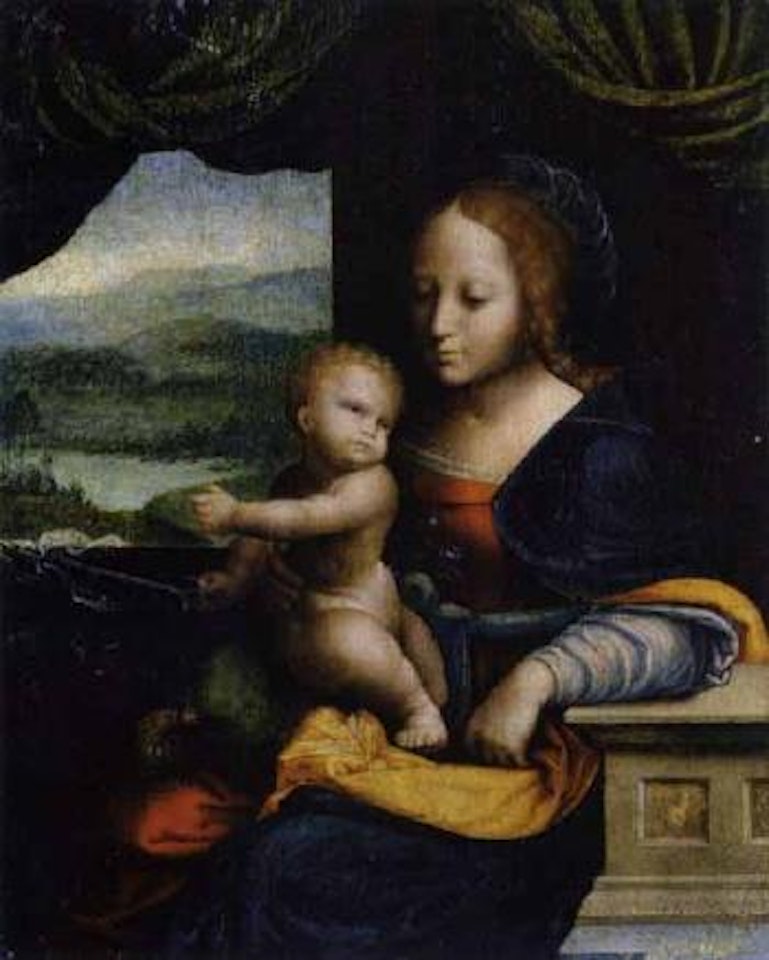 Madonna with child by Joos van Cleve