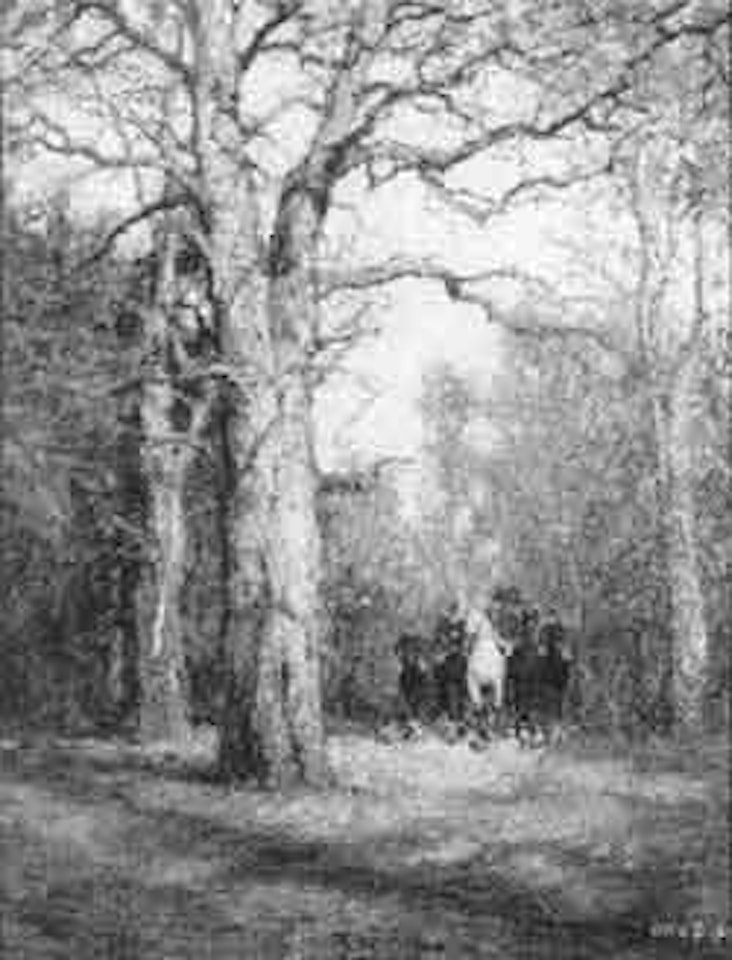 Autumn wood by Otto Pippel