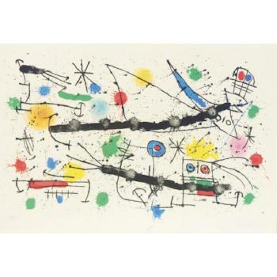 Le grand jardin by Joan Miró