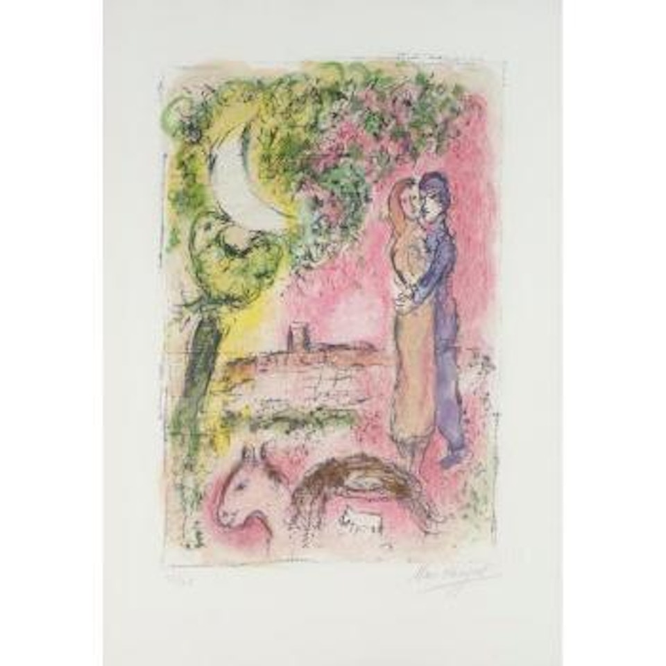 Dawn at Saint Paul by Marc Chagall