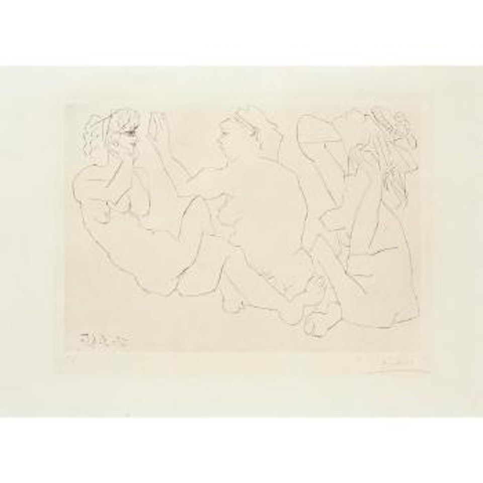 Trois femmes by Pablo Picasso