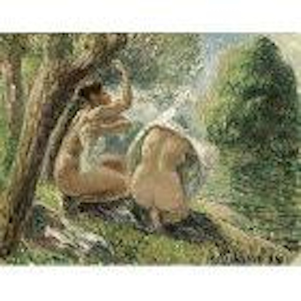 Baigneuses by Camille Pissarro