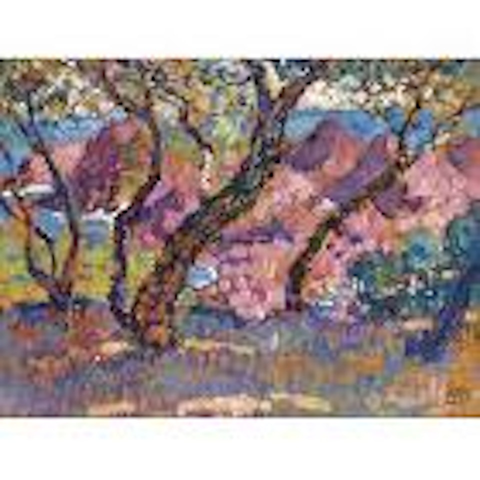 A l'ombre des pins by Theo van Rysselberghe