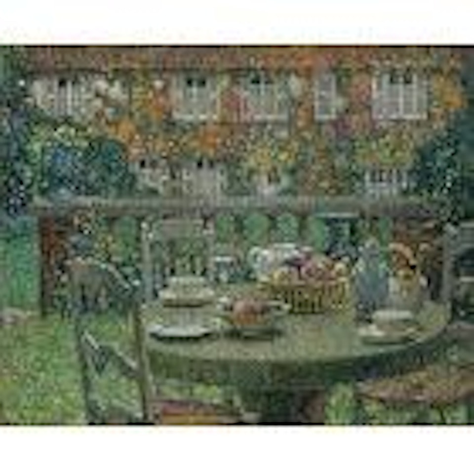 La table d'automne by Henri Le Sidaner