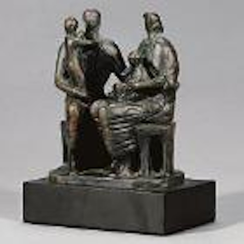 Family group by Henry Moore