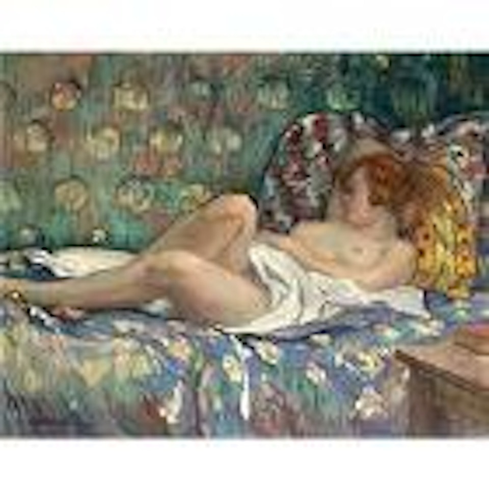 Nu allonge by Henri Lebasque