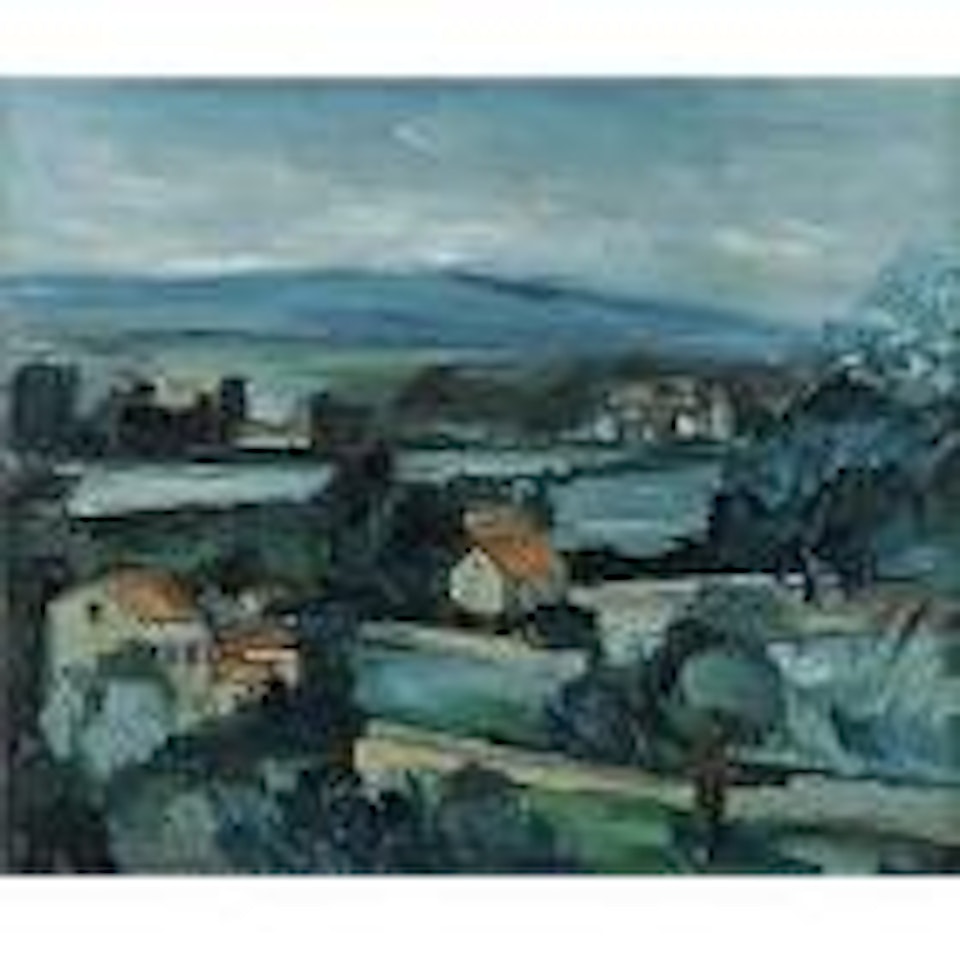 Paysage aux maisons by Maurice de Vlaminck