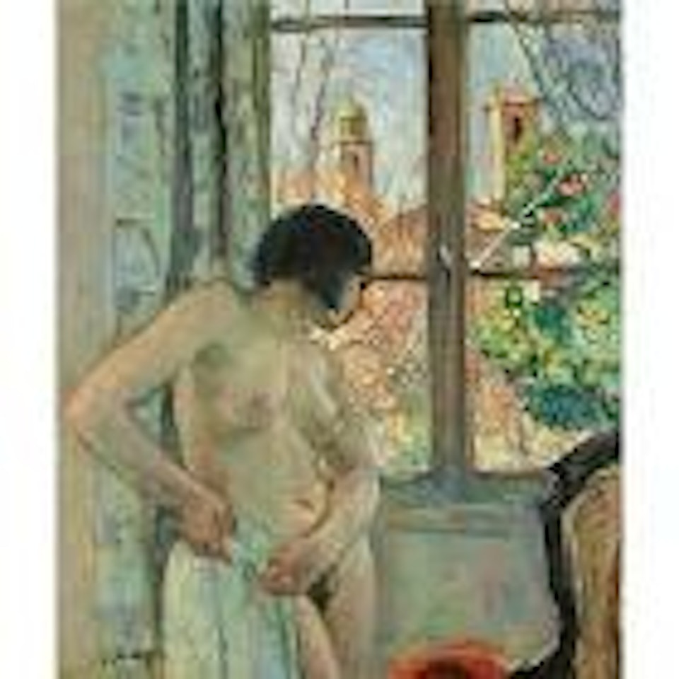 Nu devant une fenetre by Henri Lebasque