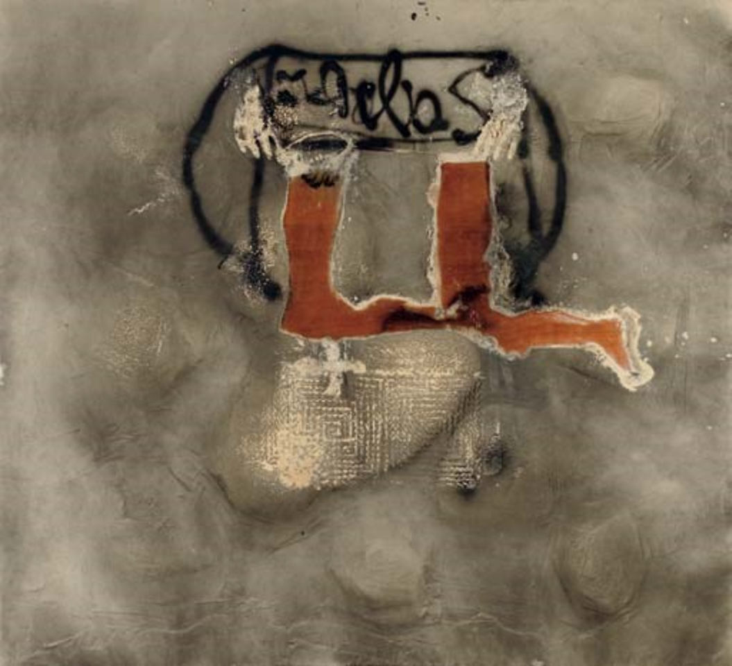 Dos piernas by Antoni Tapies