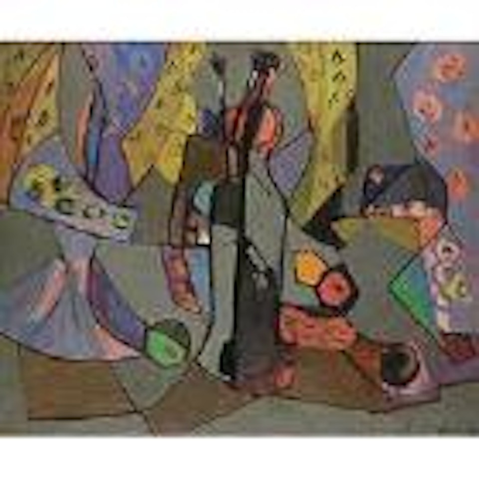 Nature morte aux pinceaux by Francisco Bores