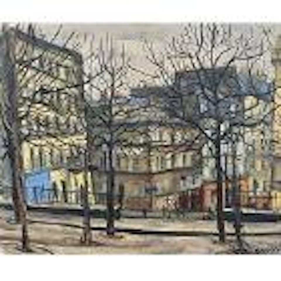 La place Emile-Goudeau a Montmartre by Takanori Oguiss