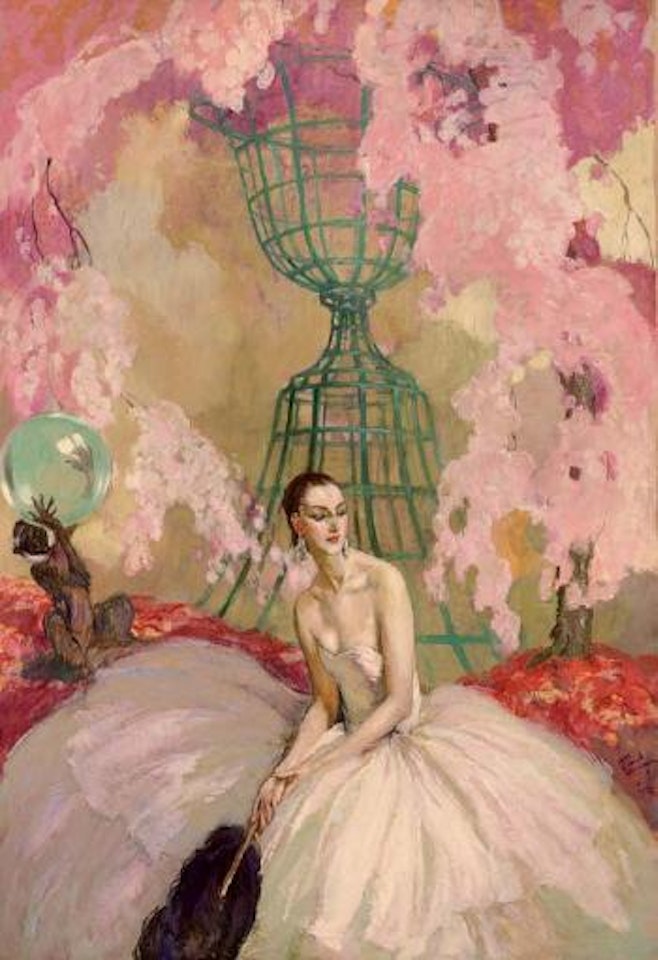 A l'ombre d'une jeune fille en fleur by Jean Gabriel Domergue