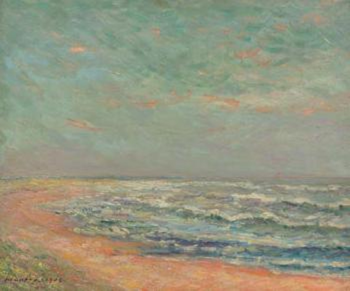 Marine, Cote Vendeenne soir d'aout by Maxime Maufra