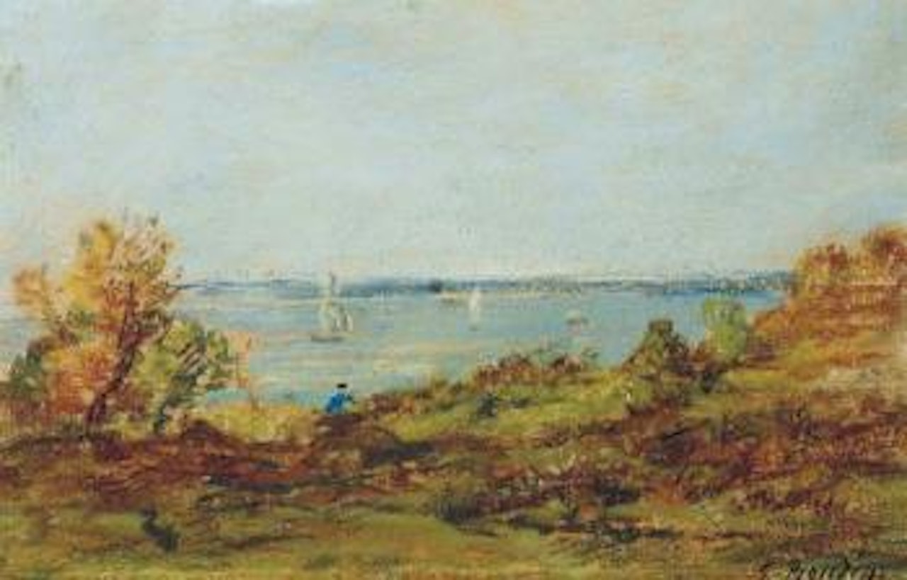 Environs d'Honfleur by Eugène Boudin