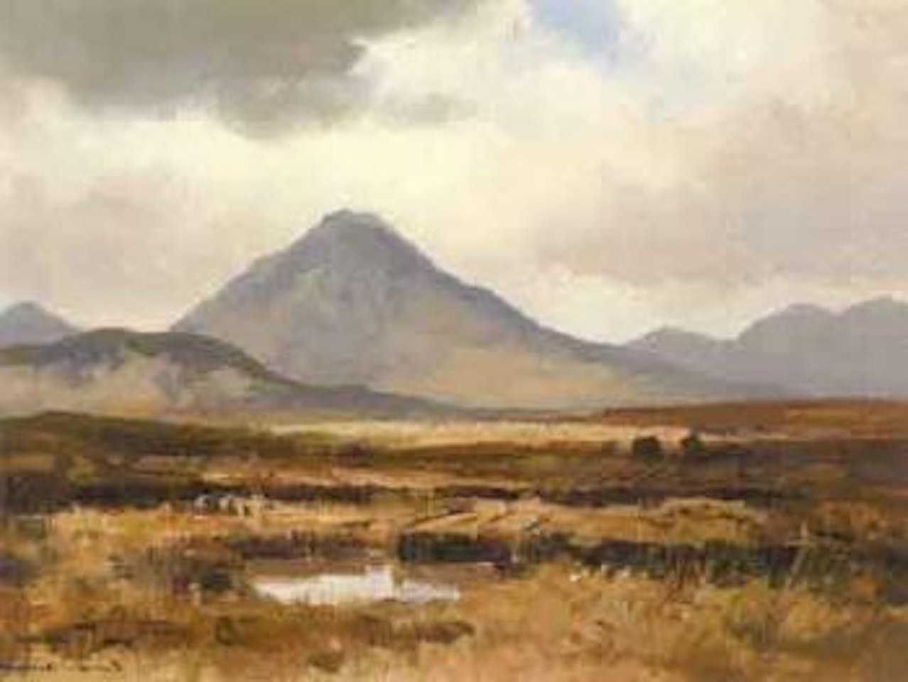 Mount Errigal, County Donegal by Maurice Canning Wilks