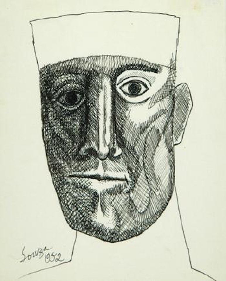 An Indian gentleman by Francis Newton Souza