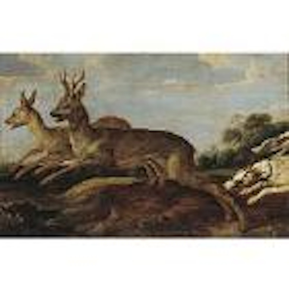 Stag hunt by Paul de Vos