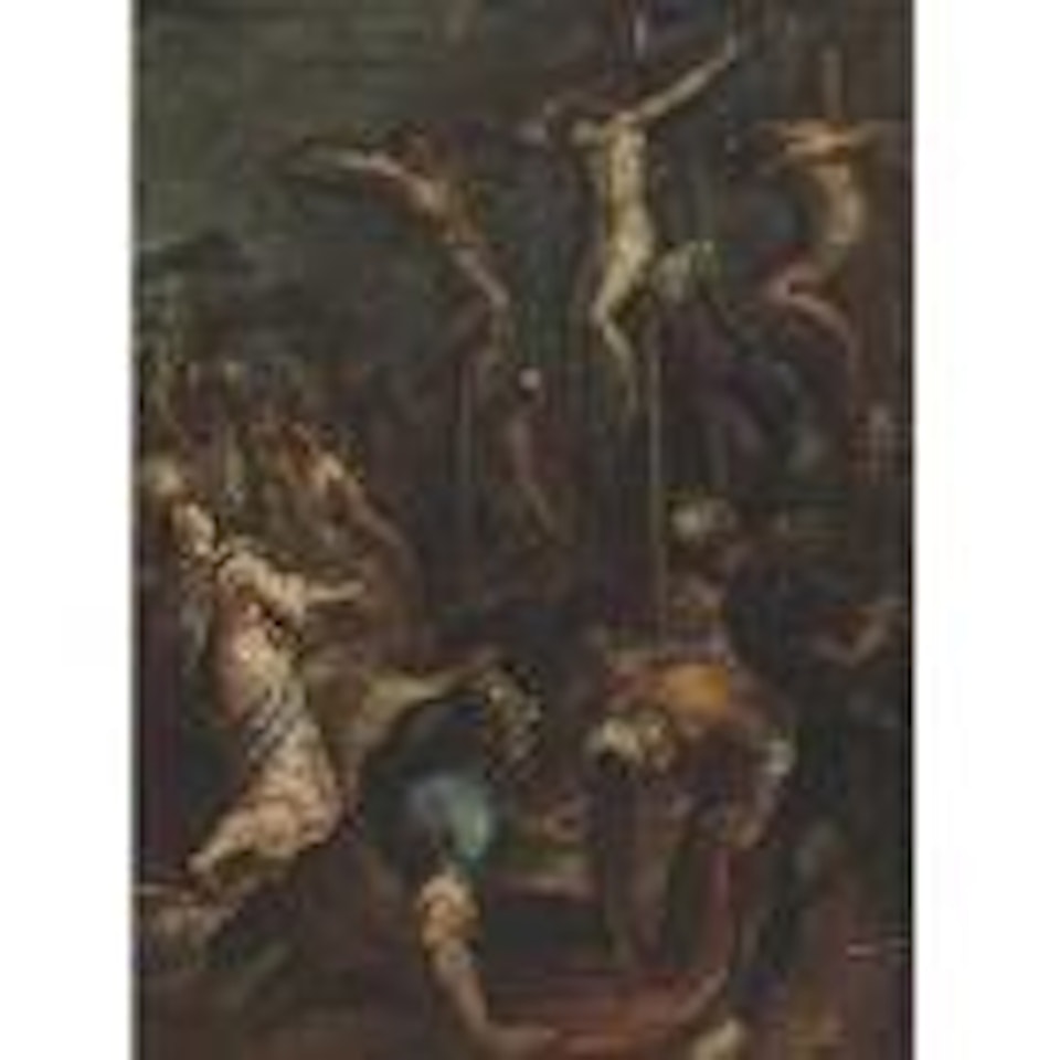 Crucifixion by Jacopo Palma il Giovane