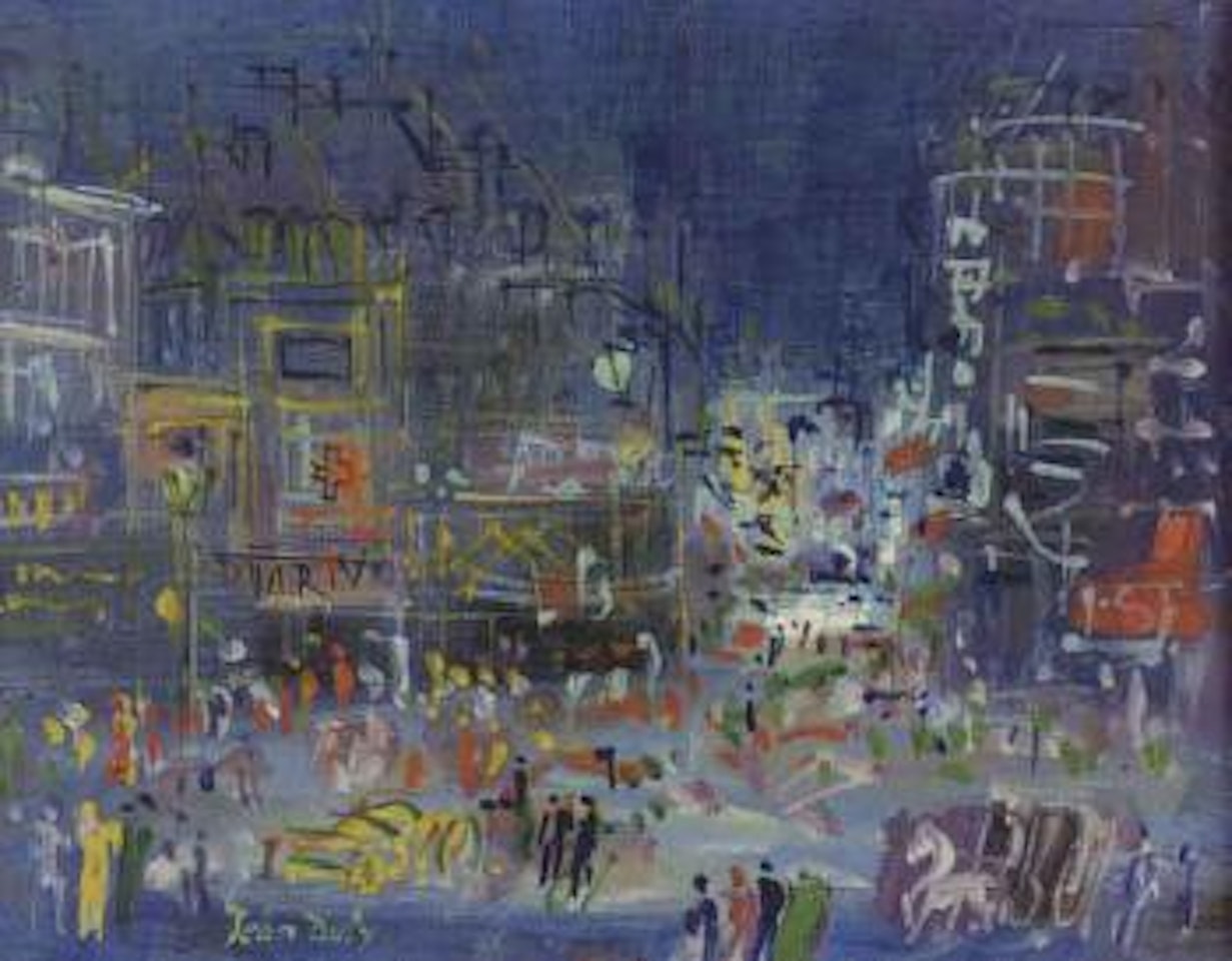 Paris, Montmartre by Jean Dufy