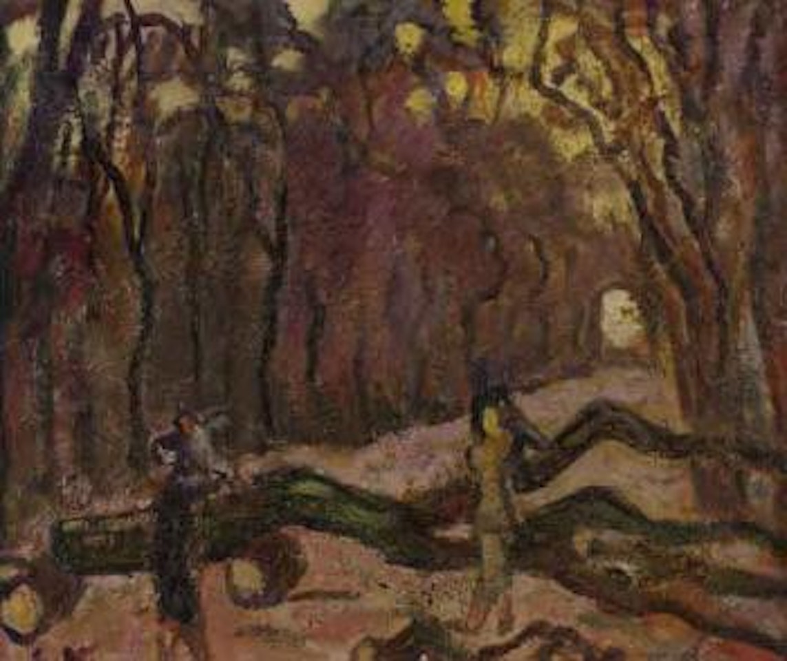 Dans la foret by Louis Valtat