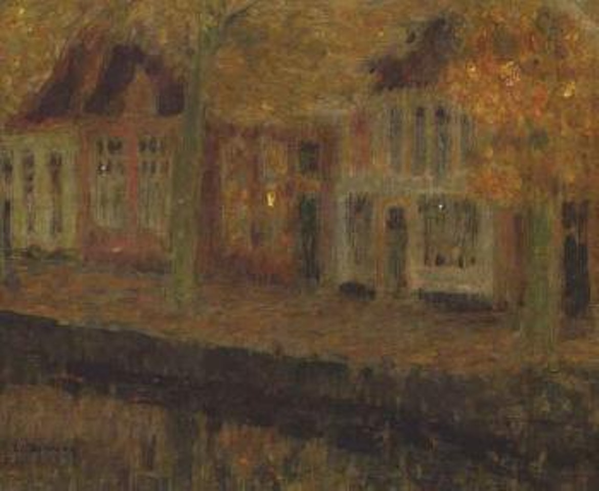 Canal a Bruges by Henri Le Sidaner
