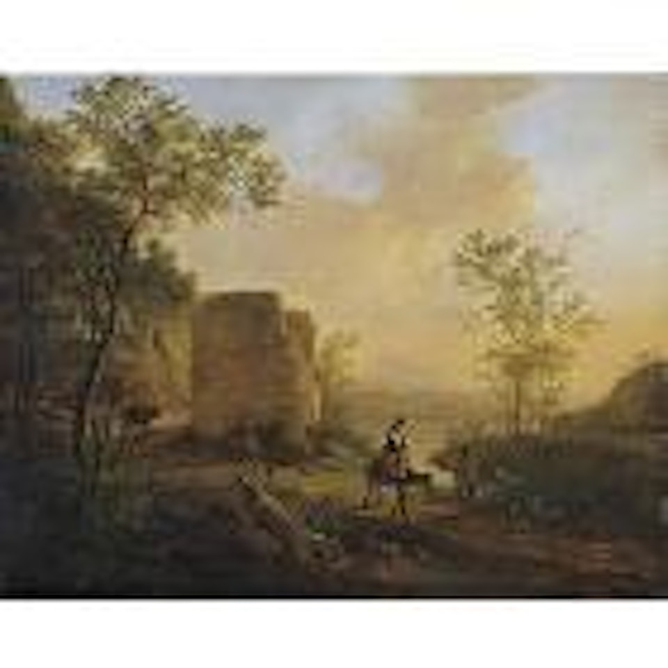 Southern landscape with ruin by Jan Both