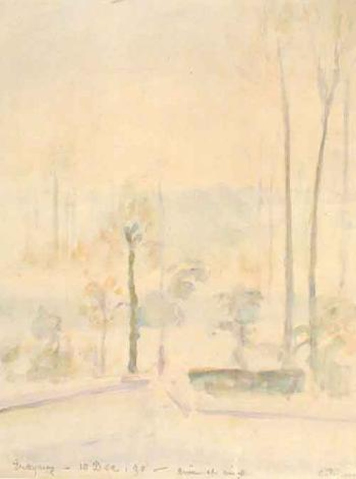 Eragny by Camille Pissarro