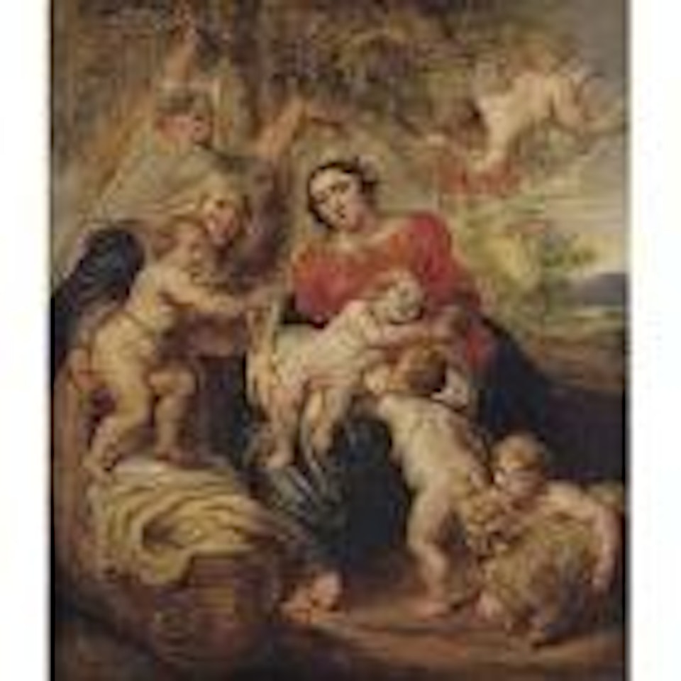 Holy Family with Saint Elizabeth and Saint John by Peter Paul Rubens