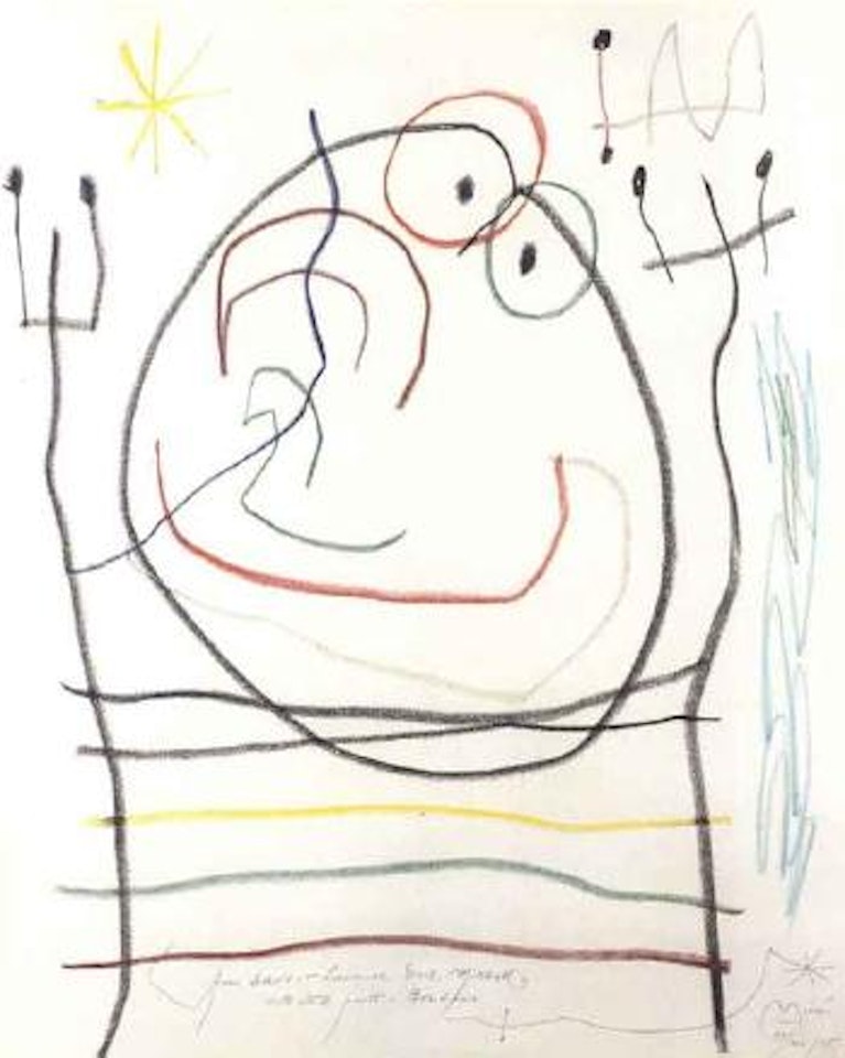 Personnage by Joan Miró