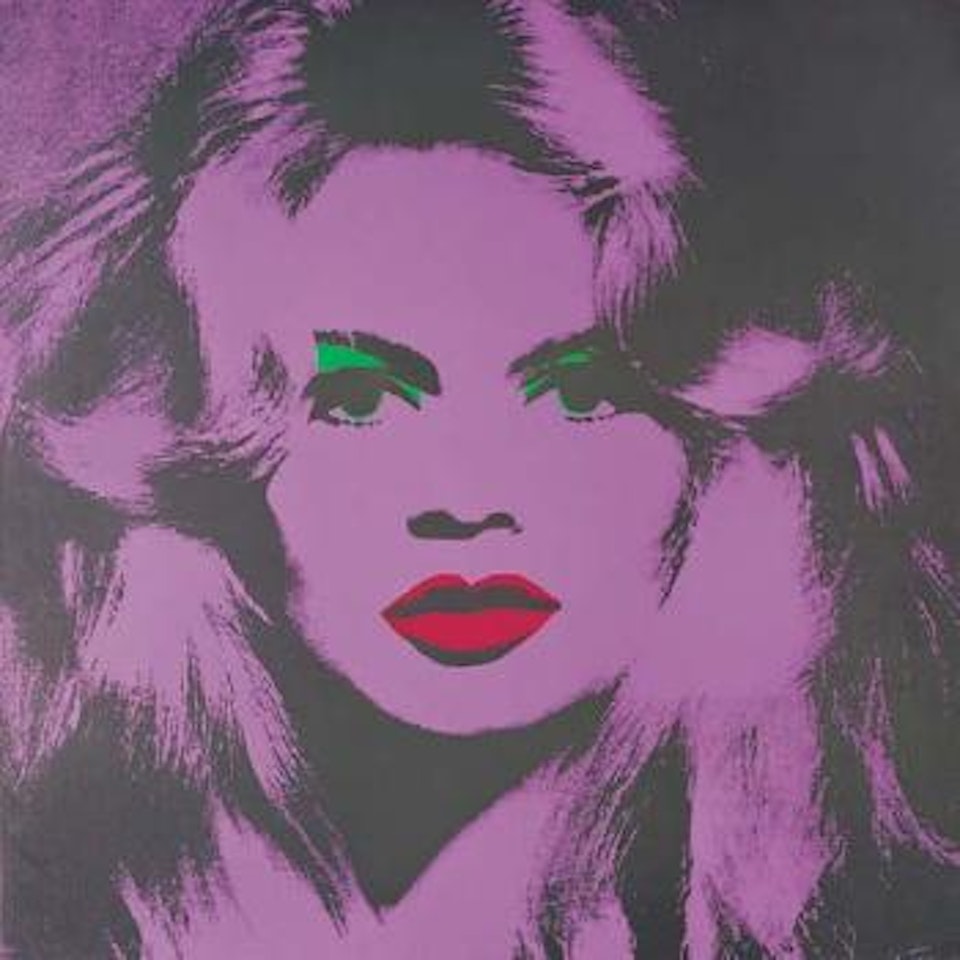 Brigitte Bardot by Andy Warhol