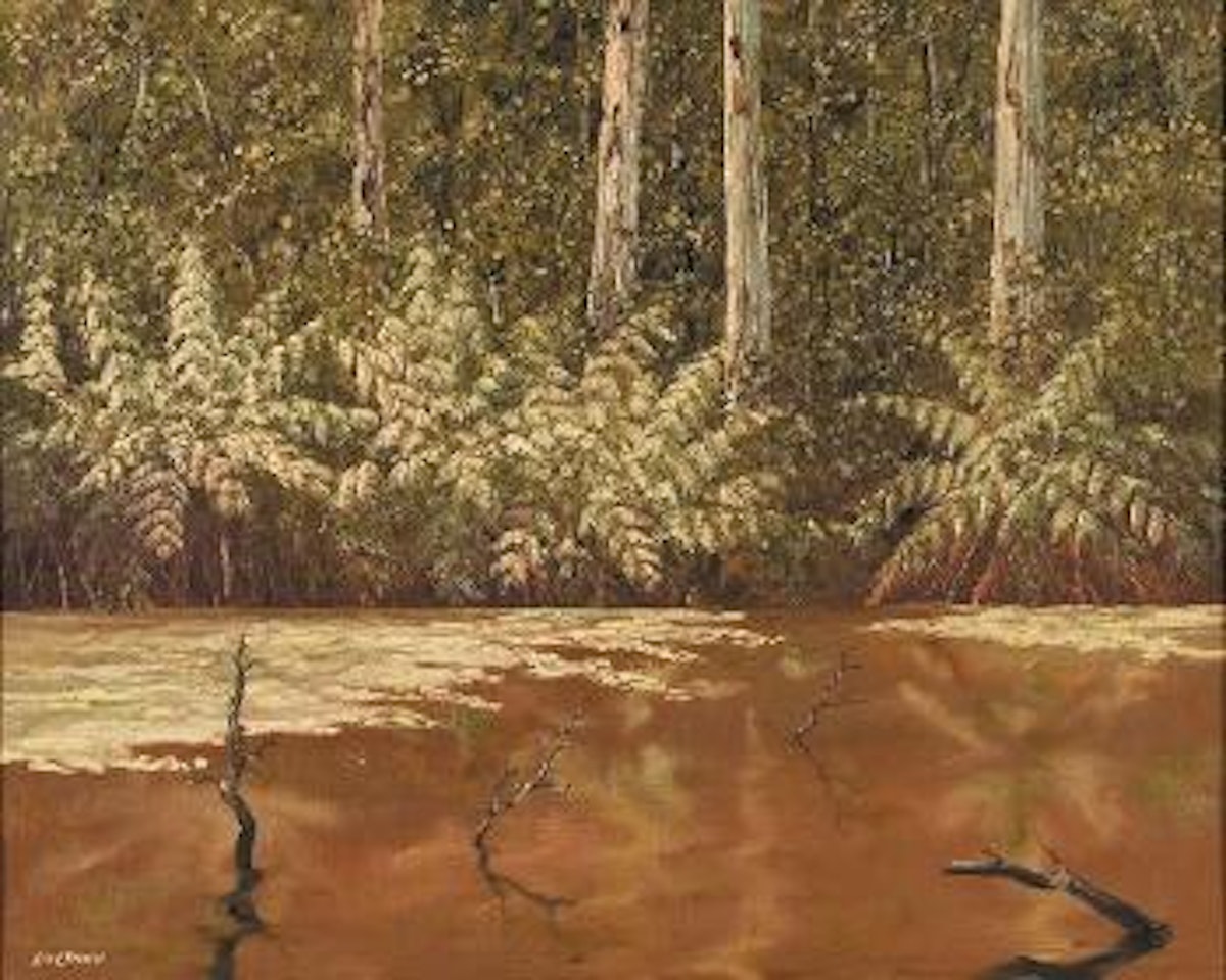 Wallaby Dam Sherbrook by Lin Onus