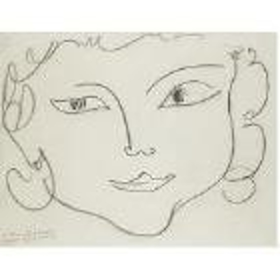Portrait d'Alicia Penalba by Henri Matisse