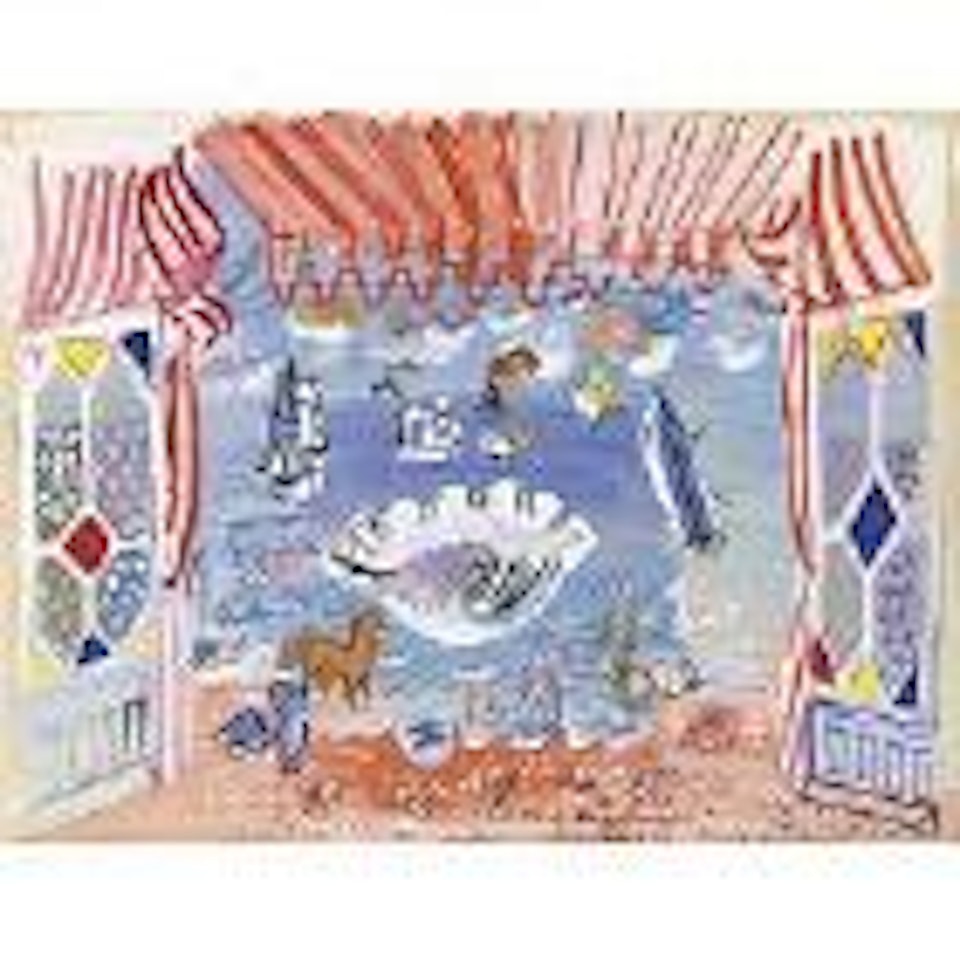 Decor pour ballet by Raoul Dufy
