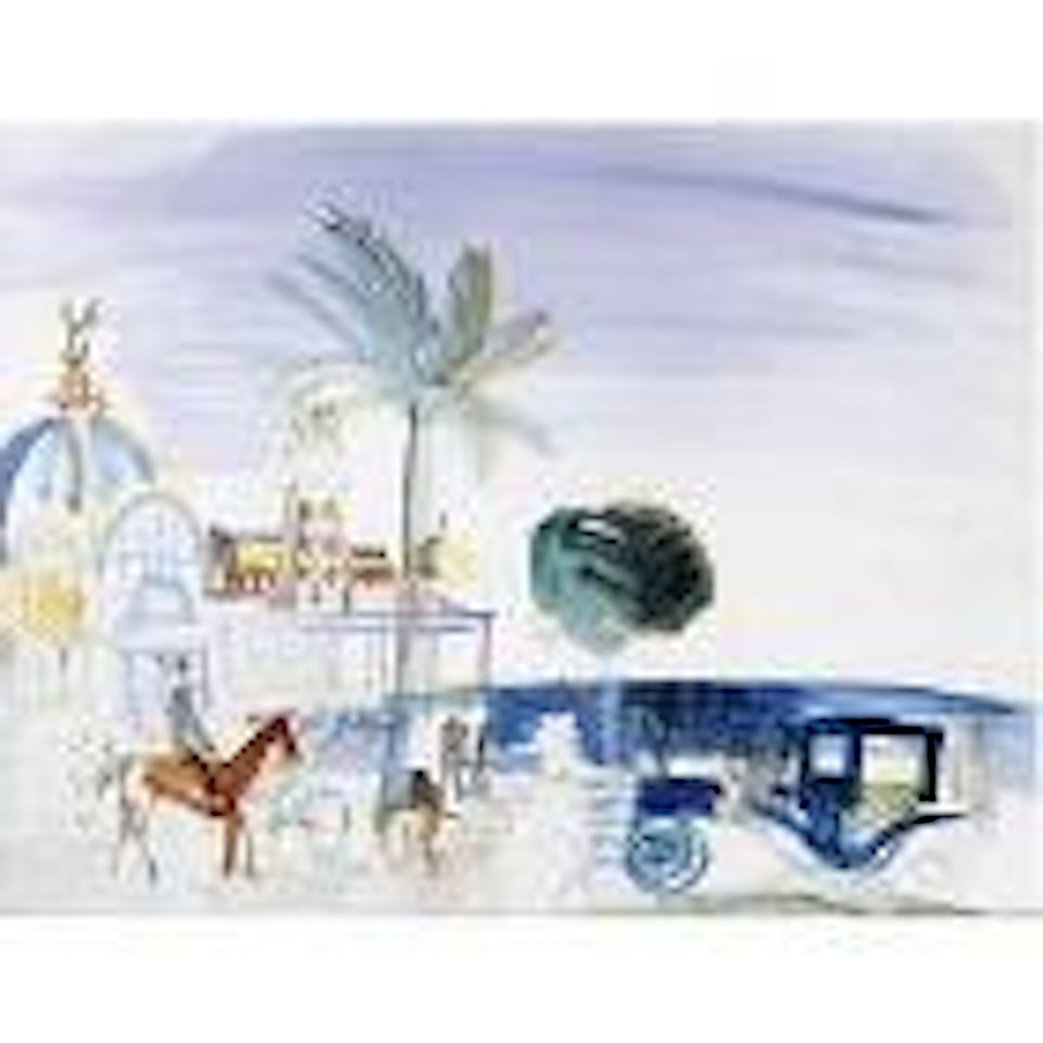 Casino de Nice au cavalier by Raoul Dufy