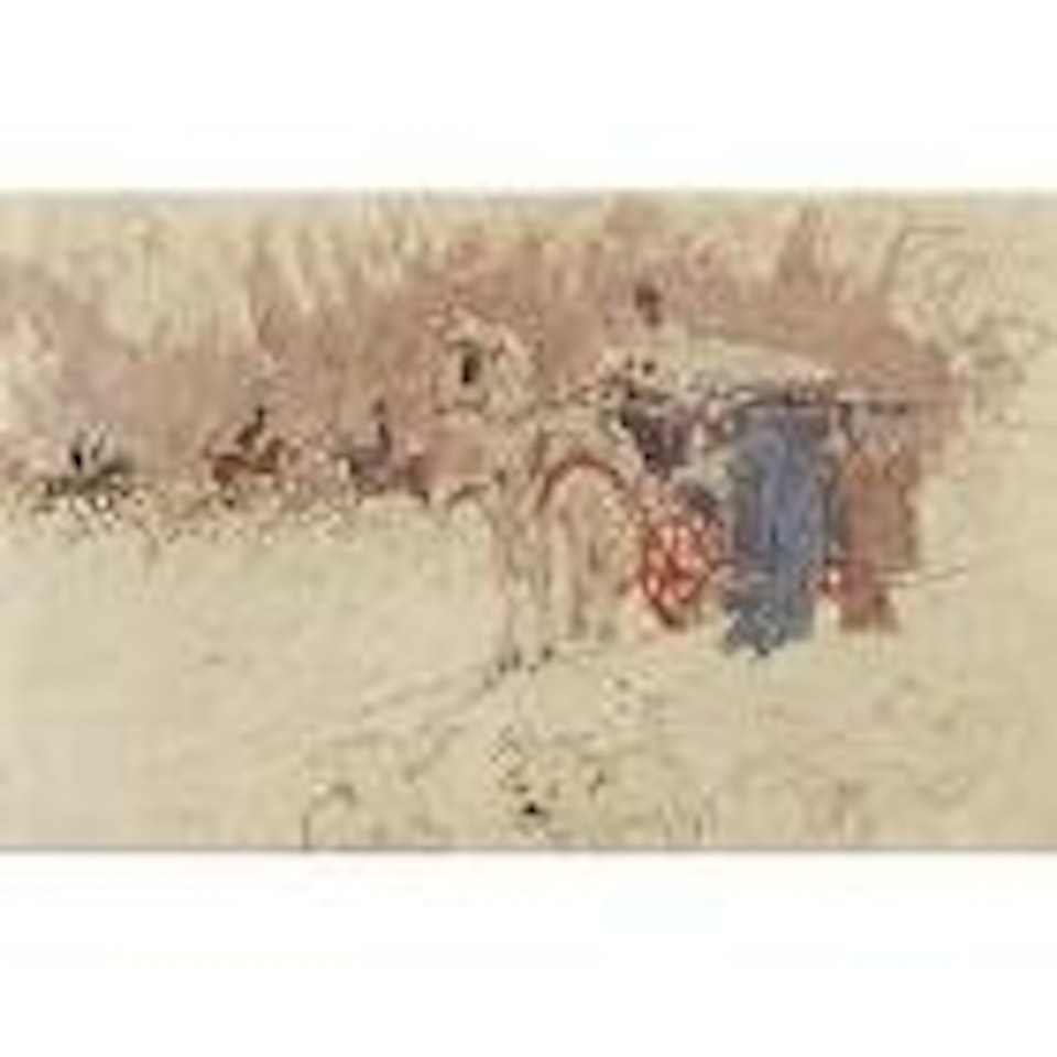 Caleche by Pierre Bonnard