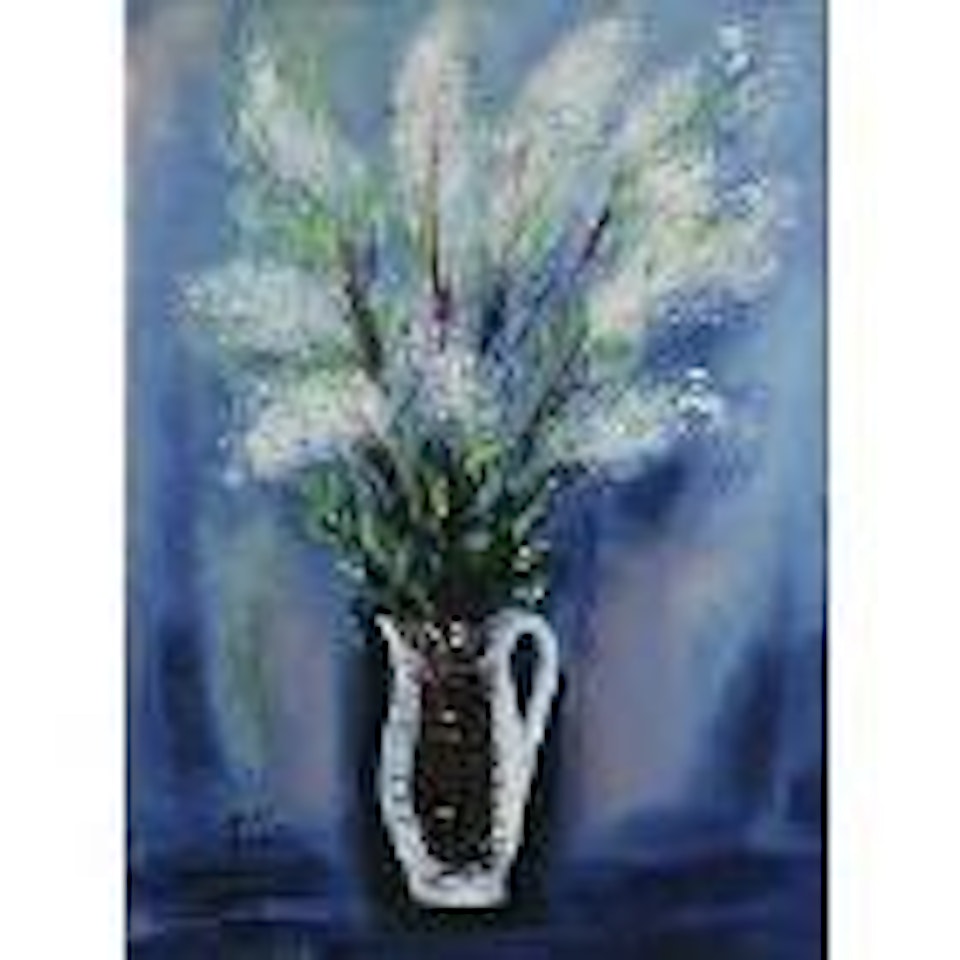 White lilac by Reuven Rubin
