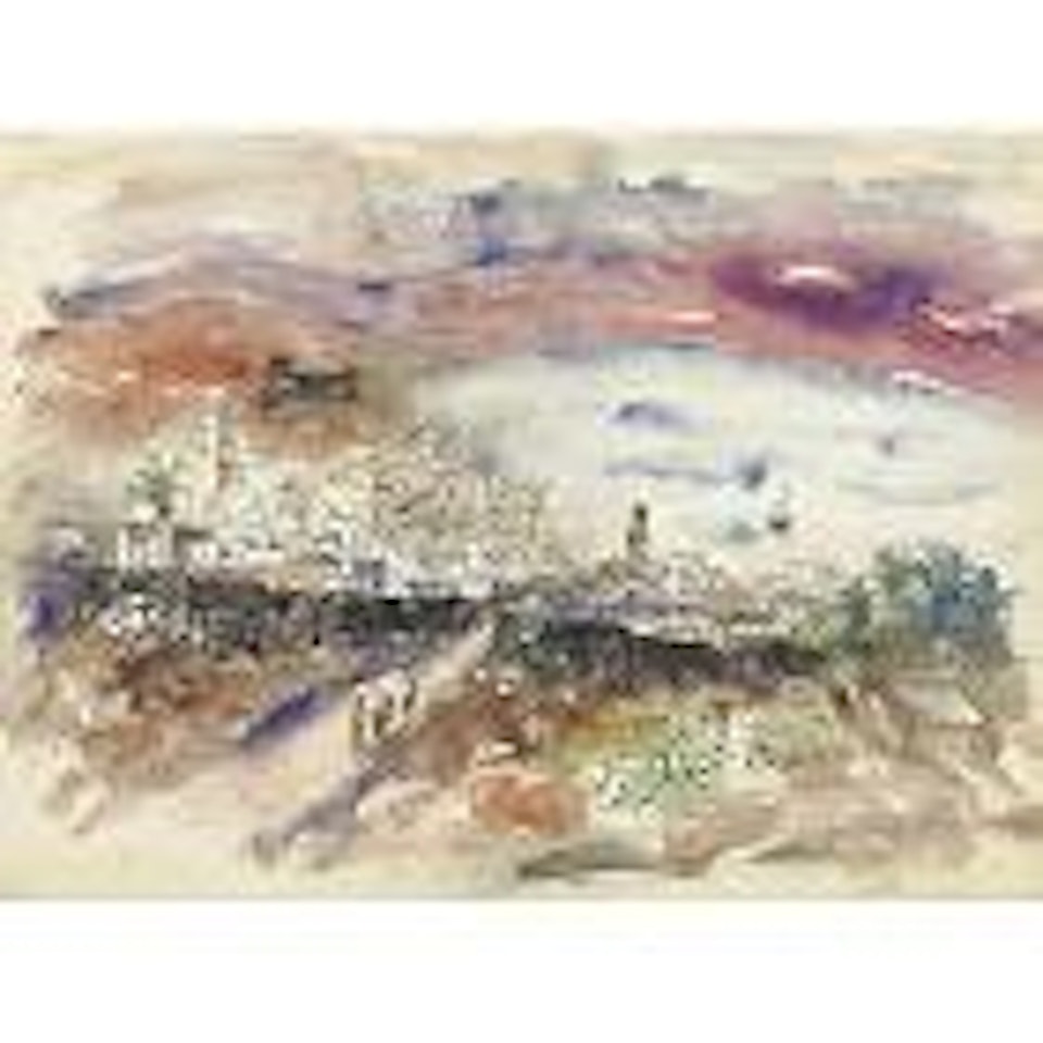 Tiberias by Reuven Rubin