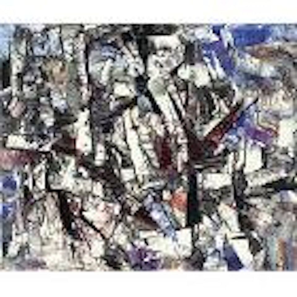 Dans les murs by Jean-Paul Riopelle