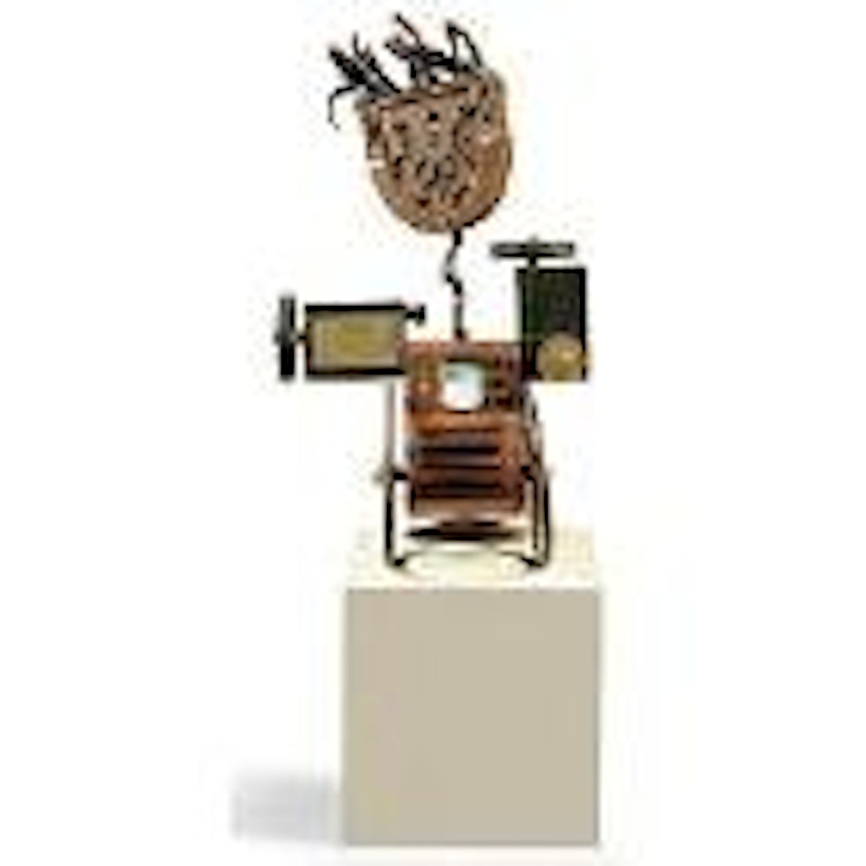 Robot on wheels by Nam June Paik