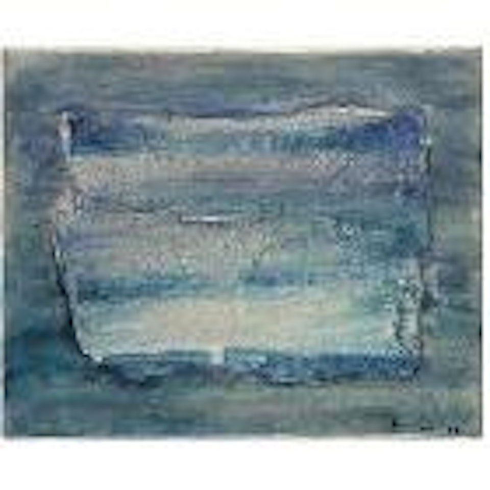 Blue sky blue seas by Jean Fautrier
